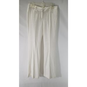 Worthington Womens White Dress Pants Size 4